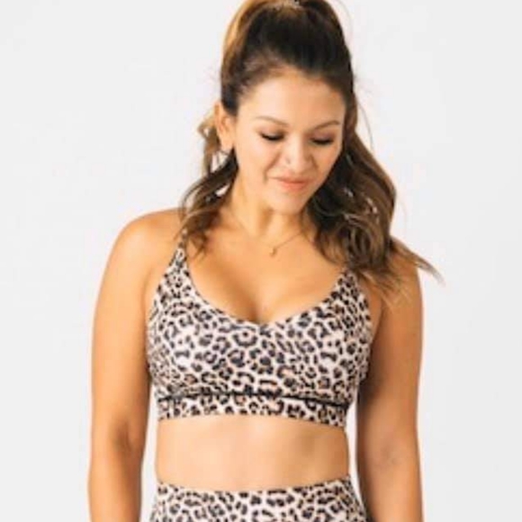 ZYIA Other - 🌙 Zyia Leopard Brilliant Mesh Bra